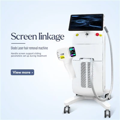 4k skärmdiod laser hårborttagningsmaskin