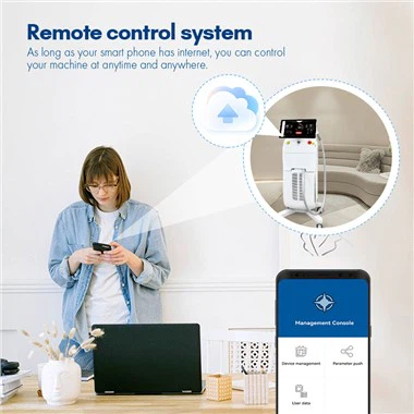 Rental System diod laser hårborttagningsmaskin
