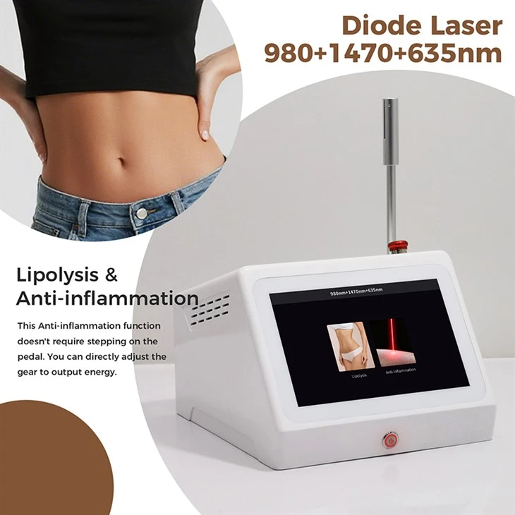 1470nm + 980 nm endolift -enhet