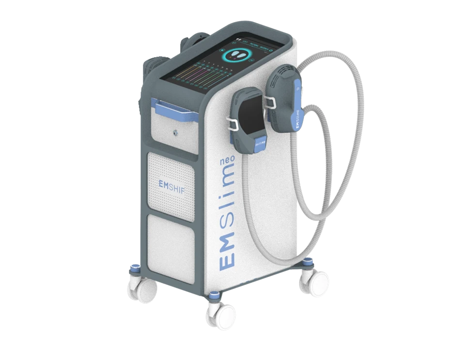 4-handtag EM Slim With RF – Professionell kroppsskulptur- och muskeltonande enhet
