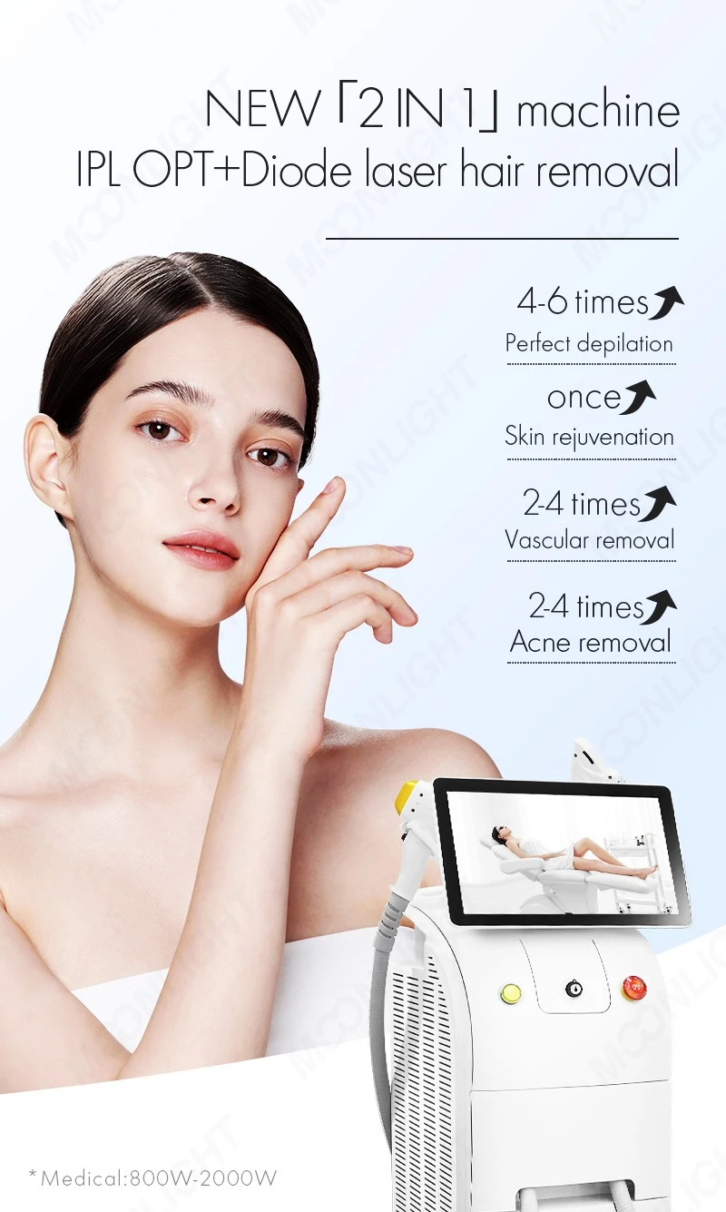 Advanced IPL SHR + Diode Laser Hair Removal System – Multi-Technology Platform For Modern Aesthetic Clinics best