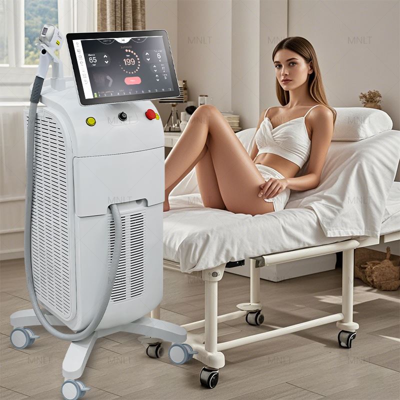 Alma Soprano Titanium AI-driven laserhårborttagningsmaskin