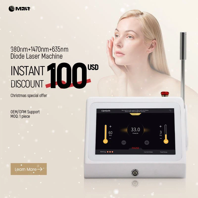Endolift 980nm 1470nm lasermaskin