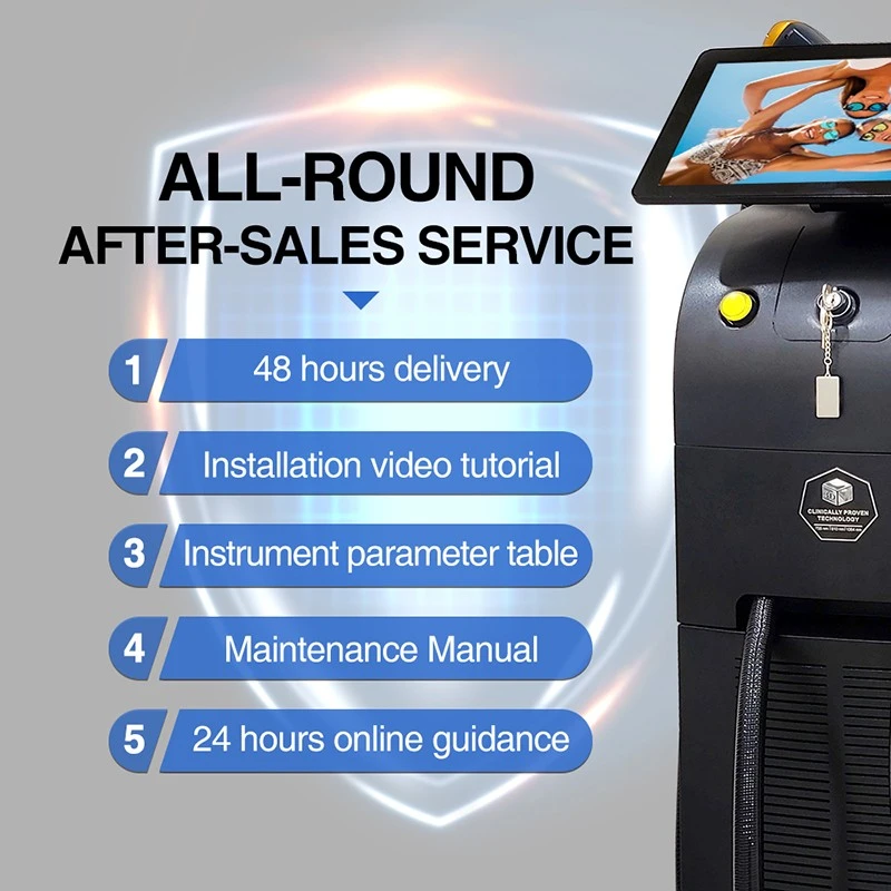 Professional 4-Wavelength Diode Laser Hair Removal Machine: The Ultimate Clinic-Grade Solution factory