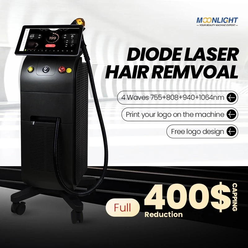 Professional 4-Wavelength Diode Laser Hair Removal Machine: The Ultimate Clinic-Grade Solution suppliers