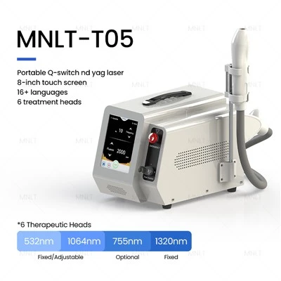 ND YAG Laser Machine – Professionell lösning för borttagning av tatueringar och hudbehandlingar